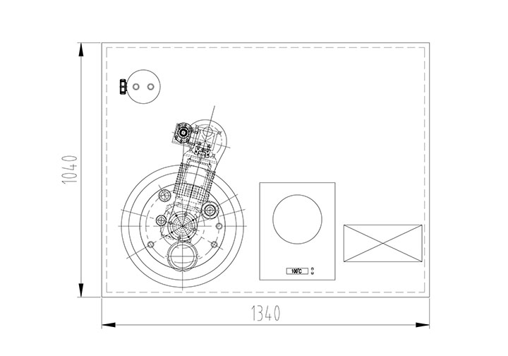 CSY 研究室用真空乳化釜3